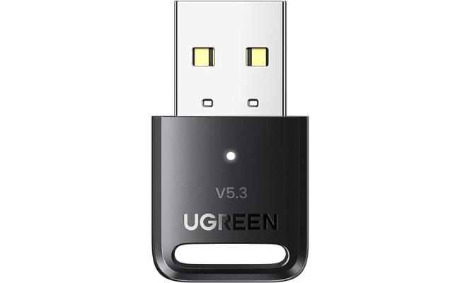 Ugreen V5.3 USB Bluetooth Adapter for PC Laptop, Plug and for Windows 11, 8.1